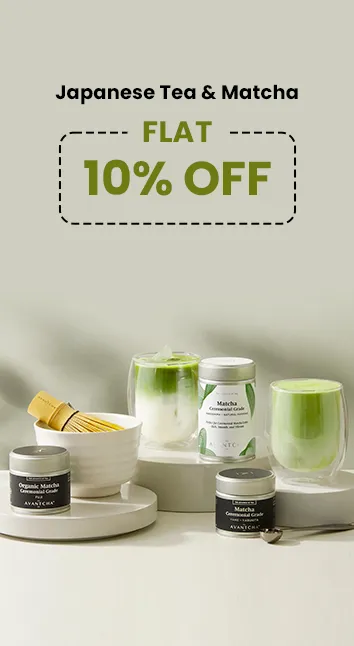 Across Site - Flat 10% OFF On Japanese Tea & Matcha