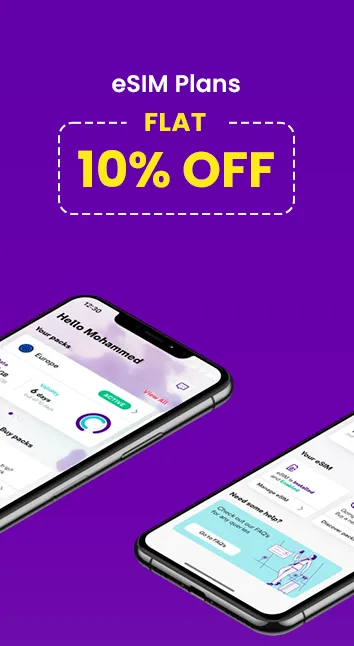 Across Site - Flat 10% Off On eSIM Plans