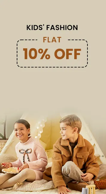 Across Site - Flat 10% OFF On Kids' Fashion
