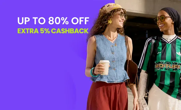 UAE - Up to 80% Off + Extra 5% Cashback