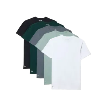 Lacoste 5-Pack Cotton T-Shirts